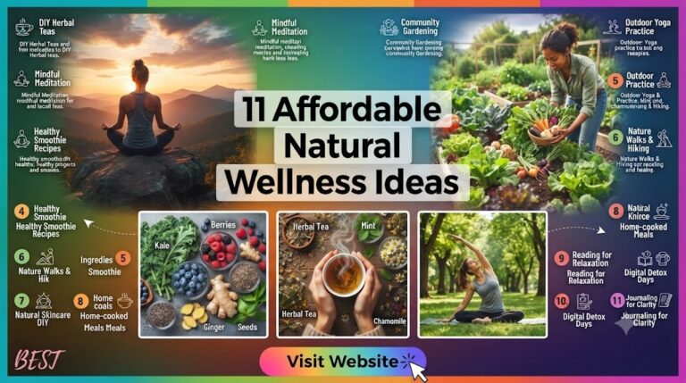 11 Affordable Natural Wellness Ideas