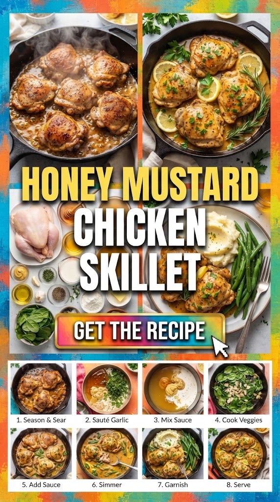Honey Mustard Chicken Skillet