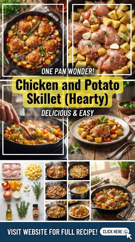 Chicken and Potato Skillet (Hearty)