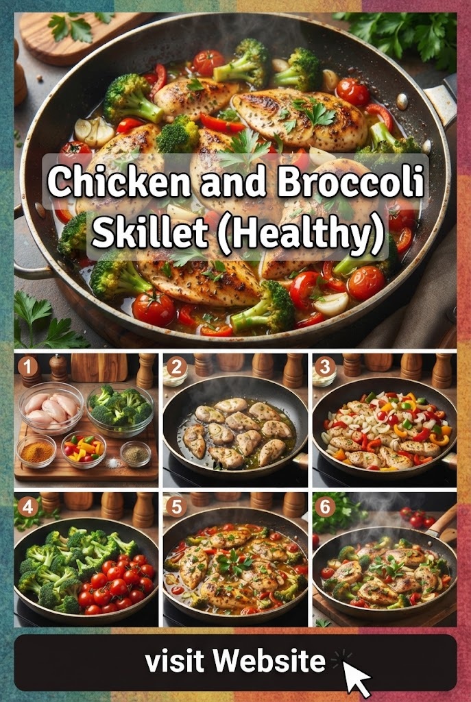 Chicken and Broccoli Skillet (Healthy)