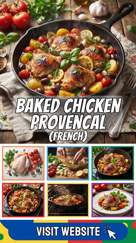 Baked Chicken Provencal (French)