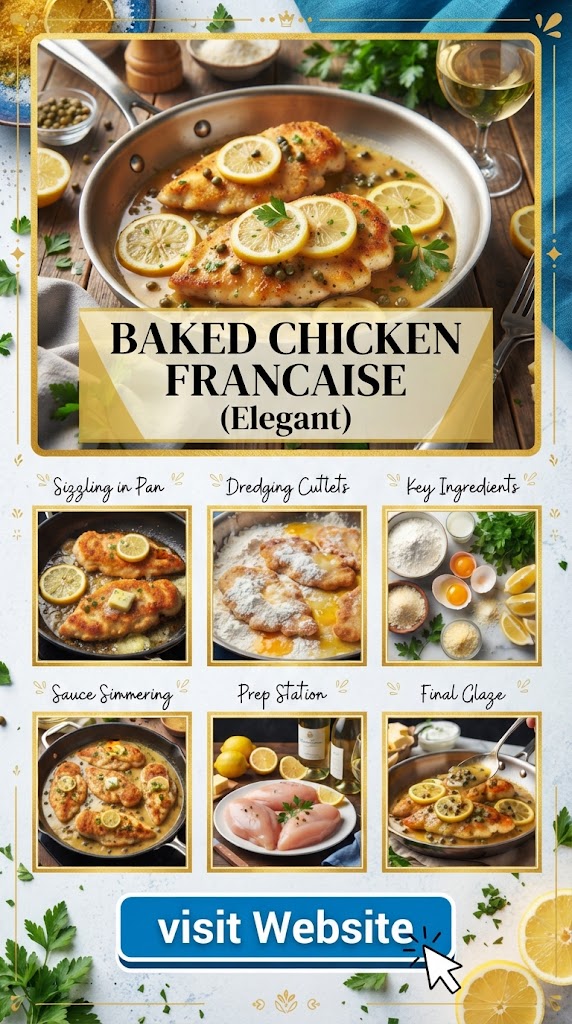Baked Chicken Francaise (Elegant)